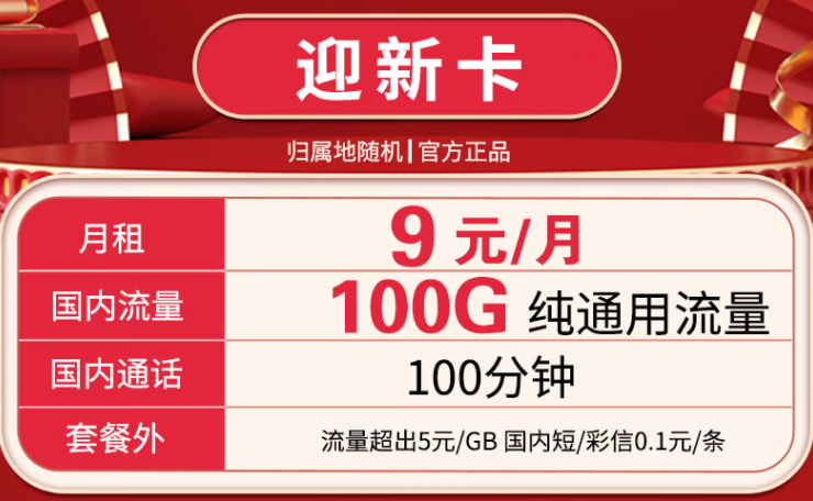 中國定向迎新年優(yōu)惠套餐 迎新卡、迎喜卡、久久卡，新年換一張好寓意的電話卡吧